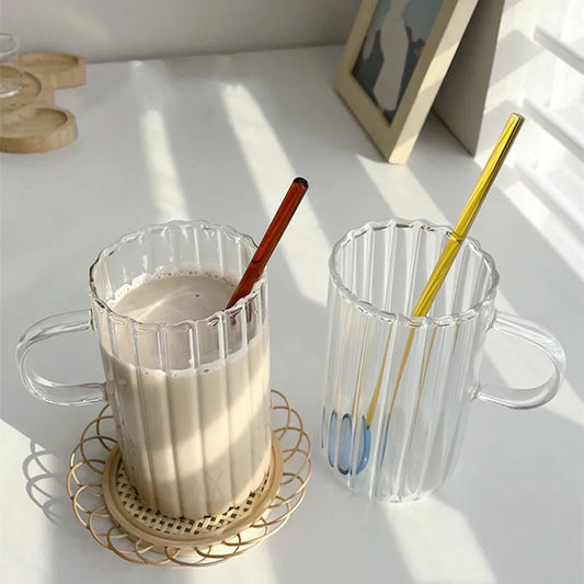 Striped Glass Set