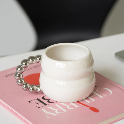 Handcrafted Ceramic Mug: A Touch of Whimsy for Your Morning