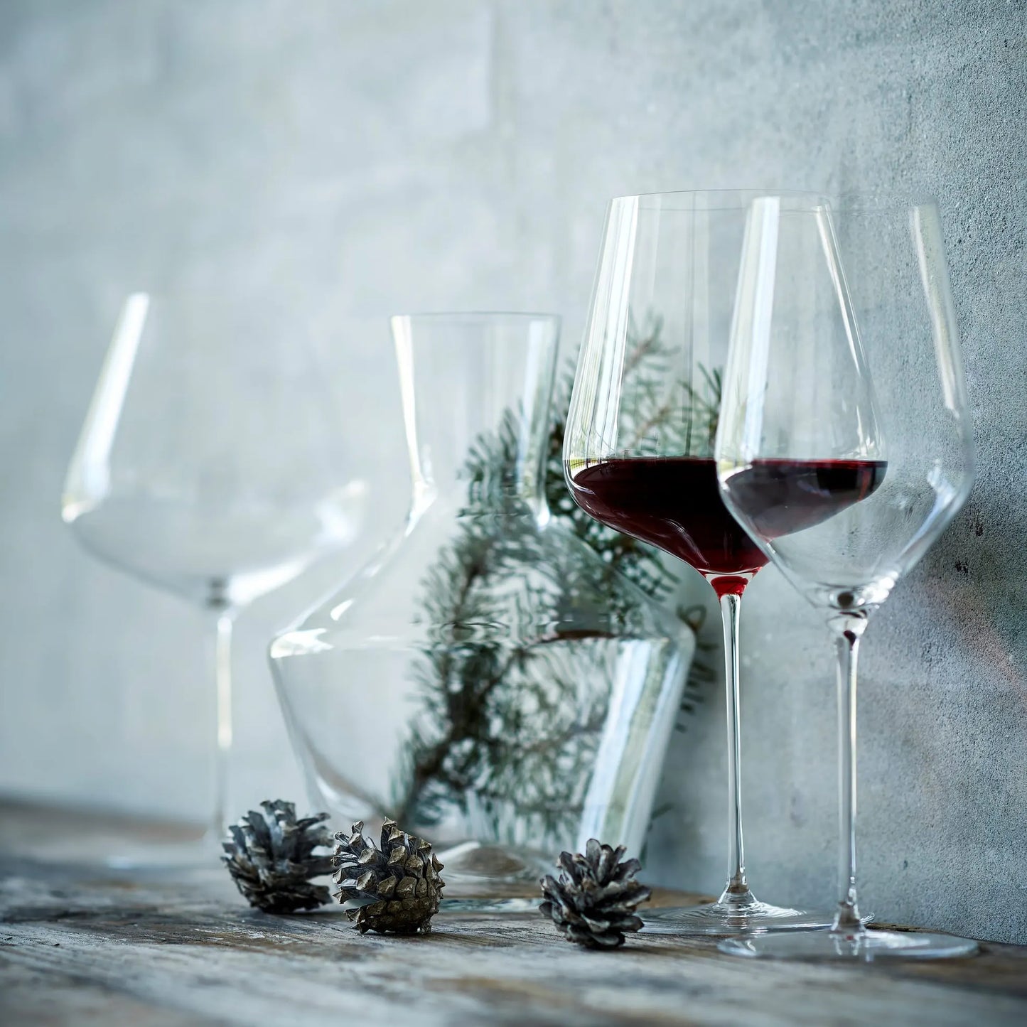 Handmade Crystal Wine Glasses